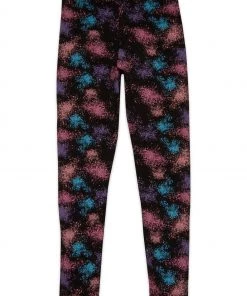 M&Co Galaxy Black Print Leggings