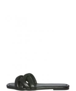M&Co Black Crossed Strap Sandals -M&Co Sales Shop unnamed file 2288