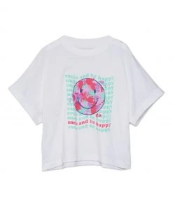 M&Co White Tie Dye T-Shirt