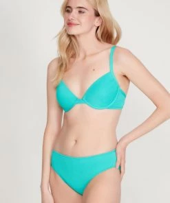 M&Co Green Textured Mid Rise Bikini Bottom -M&Co Sales Shop unnamed file 2305 scaled