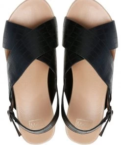 M&Co Black Cross Slingback Sandals -M&Co Sales Shop unnamed file 2311 scaled