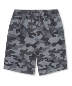 M&Co Grey Camo Swim Shorts