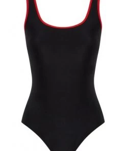 M&Co Black Plain Active Swimsuit -M&Co Sales Shop unnamed file 2349