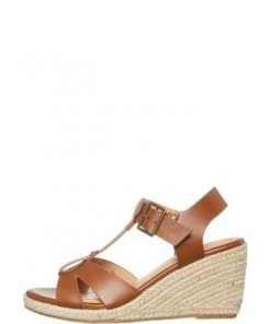 M&Co Tan Brown Wedge Sandals -M&Co Sales Shop unnamed file 2366