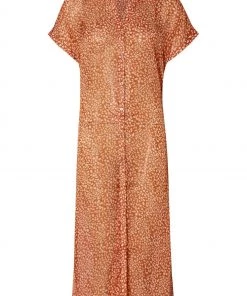 M&Co Orange Printed Long Kaftan Cover-Up -M&Co Sales Shop unnamed file 2371 scaled