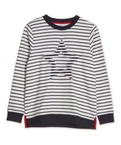 M&Co Blue Stripe Applique Sweat Top -M&Co Sales Shop unnamed file 2381 scaled