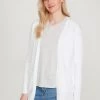 M&Co White Lightweight Knitted Cardigan