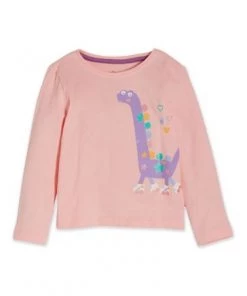 M&Co Pink Top Dinoskate T-Shirt -M&Co Sales Shop unnamed file 24