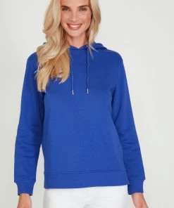 M&Co Blue Basic Plain Hoodie