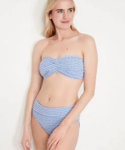M&Co Blue Twist Front Gingham Bikini Top -M&Co Sales Shop unnamed file 2458 scaled