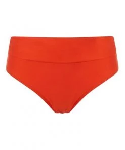 M&Co Red Rolled Top Bikini Bottoms -M&Co Sales Shop unnamed file 2473