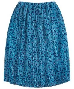 M&Co Girls Blue Pleated Animal Skirt -M&Co Sales Shop unnamed file 2477