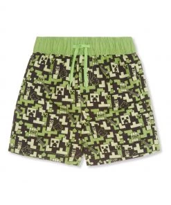M&Co Black Minecraft Board Shorts
