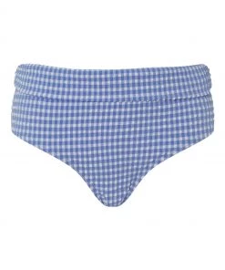 M&Co Blue Roll Top Gingham Bikini Bottoms -M&Co Sales Shop unnamed file 2505 scaled