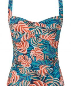 M&Co Blue Tropical Palm Print Tankini Top -M&Co Sales Shop unnamed file 2533 scaled