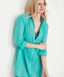 M&Co Green Beach Shirt Cover Up -M&Co Sales Shop unnamed file 2574 scaled