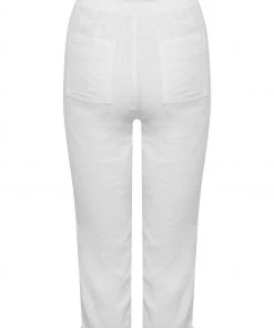 M&Co Petite White Crop Linen Trousers -M&Co Sales Shop unnamed file 2595 scaled