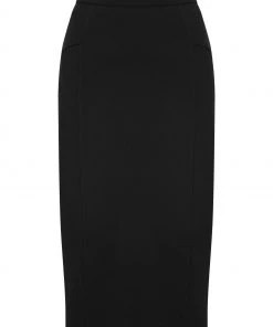 M&Co Black Ponte Midi Skirt -M&Co Sales Shop unnamed file 2602 scaled
