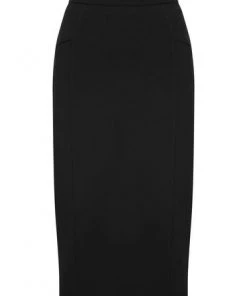 M&Co Black Ponte Midi Skirt -M&Co Sales Shop unnamed file 2604