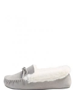 M&Co Grey Moccasin Slippers -M&Co Sales Shop unnamed file 2645