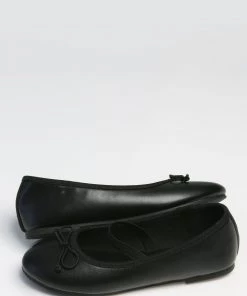 M&Co Black Ballet Pumps