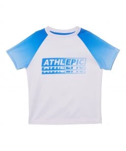 M&Co White Sports Raglan T-Shirt