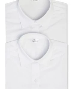 M&Co BTS 3/4 Sleeve White Shirt 2 Pack -M&Co Sales Shop unnamed file 2680