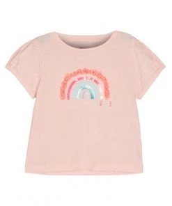 M&Co Pink YG Rainbow Ruffle 3D Top -M&Co Sales Shop unnamed file 274