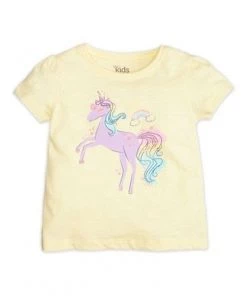 M&Co Yellow Jersey Unicorn T-Shirt -M&Co Sales Shop unnamed file 290