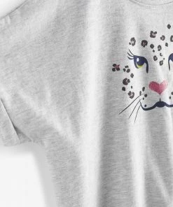 M&Co Grey Cat Face T-Shirt -M&Co Sales Shop unnamed file 300 scaled