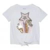 M&Co White Seq Star T-Shirt