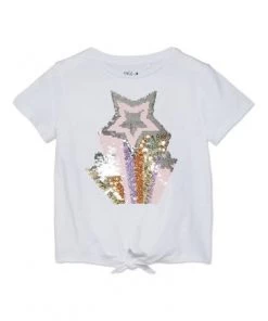 M&Co White Seq Star T-Shirt -M&Co Sales Shop unnamed file 305