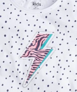 M&Co White Lightning Bolt T-Shirt -M&Co Sales Shop unnamed file 308 scaled