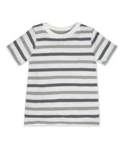 M&Co Cream Stripe T-Shirt -M&Co Sales Shop unnamed file 313