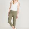M&Co Green Cropped Bengaline Trousers -M&Co Sales Shop unnamed file 338 scaled