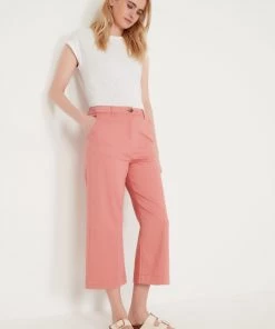 M&Co Pink Wide Leg Cropped Chinos -M&Co Sales Shop unnamed file 357 scaled
