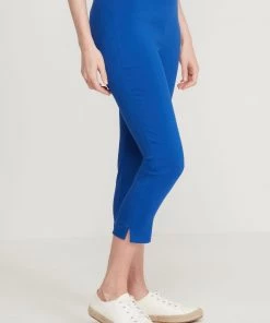 M&Co Blue Cropped Bengaline Trousers -M&Co Sales Shop unnamed file 369 scaled