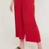 M&Co Red Crinkle Culotte Trousers -M&Co Sales Shop unnamed file 373 scaled