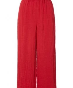 M&Co Red Crinkle Culotte Trousers -M&Co Sales Shop unnamed file 379