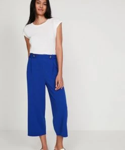 M&Co Blue Scuba Crepe Tab Trousers -M&Co Sales Shop unnamed file 382 scaled