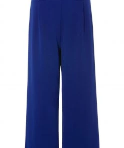 M&Co Blue Scuba Crepe Tab Trousers -M&Co Sales Shop unnamed file 383 scaled