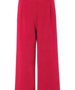 M&Co Pink Scuba Crepe Tab Trousers -M&Co Sales Shop unnamed file 400