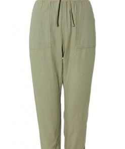 M&Co Green Linen Cropped Trousers -M&Co Sales Shop unnamed file 452