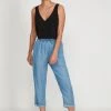 M&Co Blue Tencel Denim Crop Trousers -M&Co Sales Shop unnamed file 478 scaled
