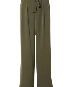 M&Co Green Tie Waist Wide Leg Trousers -M&Co Sales Shop unnamed file 503 scaled