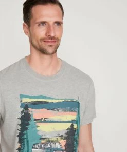 M&Co Grey Camping Graphic T-shirt -M&Co Sales Shop unnamed file 51 scaled