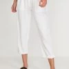 M&Co White Linen Cropped Trousers -M&Co Sales Shop unnamed file 523 scaled