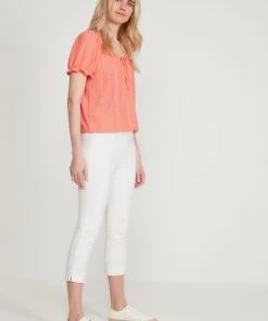 M&Co White Cropped Bengaline Trousers -M&Co Sales Shop unnamed file 552 scaled