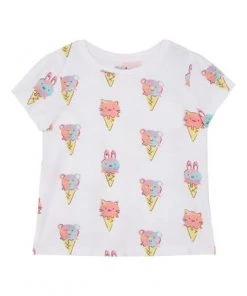 M&Co White Ice Cream T-Shirt -M&Co Sales Shop unnamed file 56