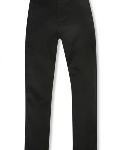 M&Co Boys Back To School Black Flat Front Trousers